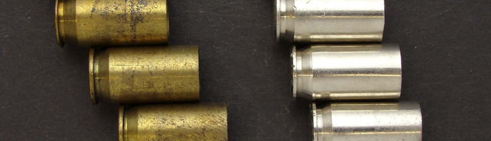 Vintage brass silver bullet shells casings for steampunk jewelry